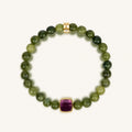 Karmic Elevation Jade & Amethyst Bracelet 1