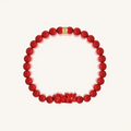Crimson Fortune Cinnabar Dragon Feng Shui Bracelet 1