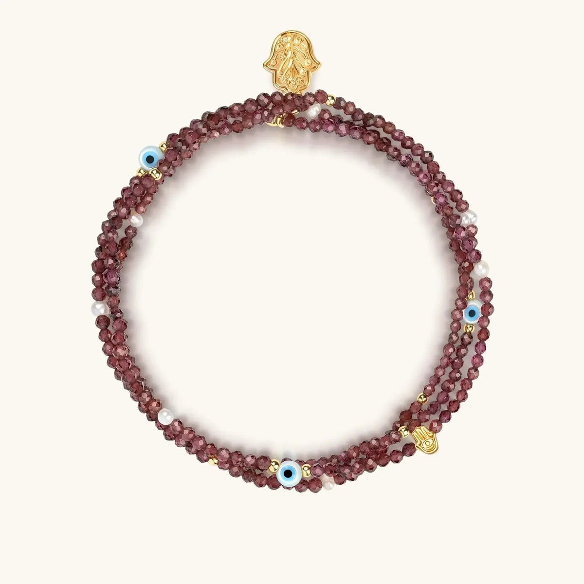 Passionate Spirit Garnet January Birthstone Wrap