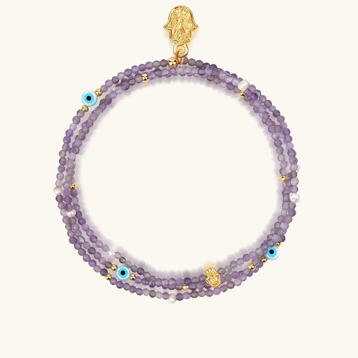Harmonious Spirit Amethyst February Birthstone Wrap