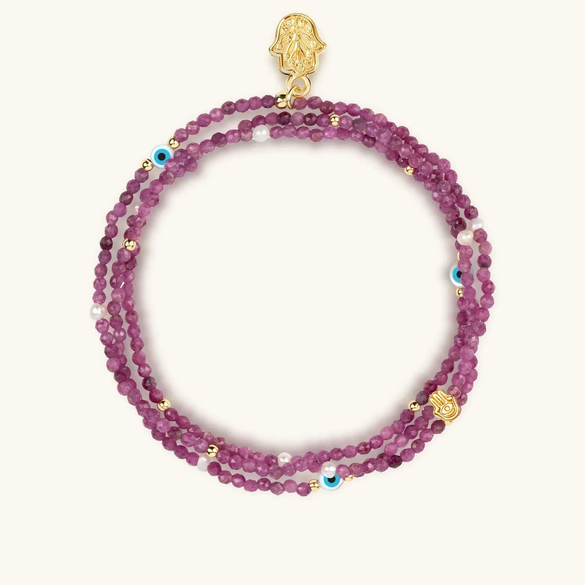 Activated Spirit Ruby July Birthstone Wrap