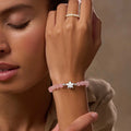 Renewed Inspiration Rose Quartz Lotus Bracelet 2