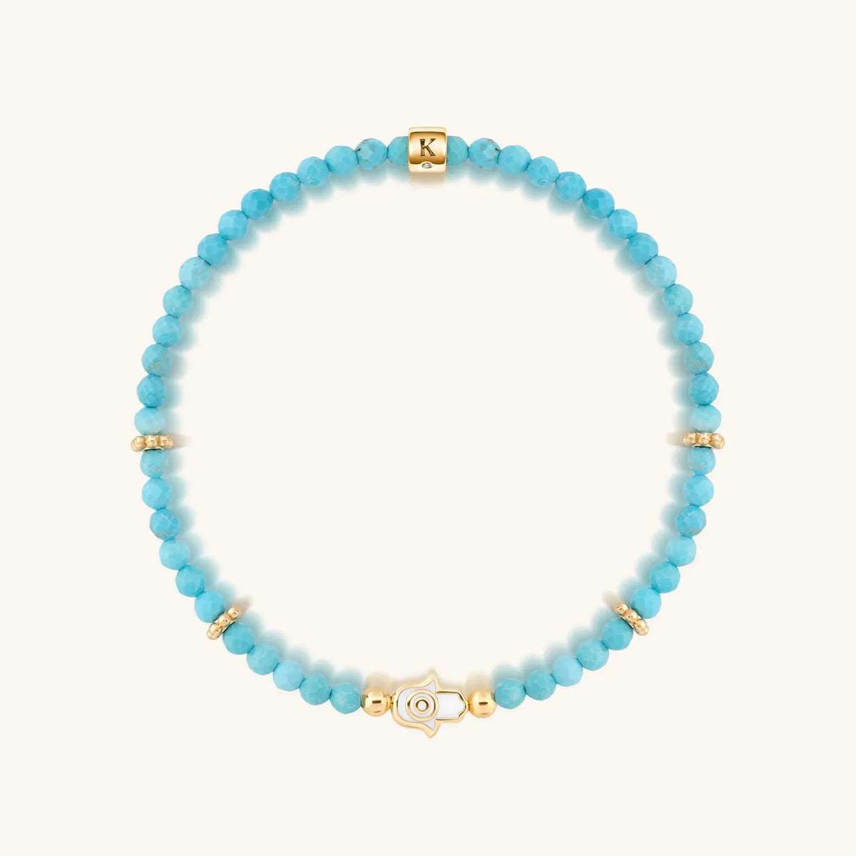Protected Blessings Turquoise Hamsa Bracelet