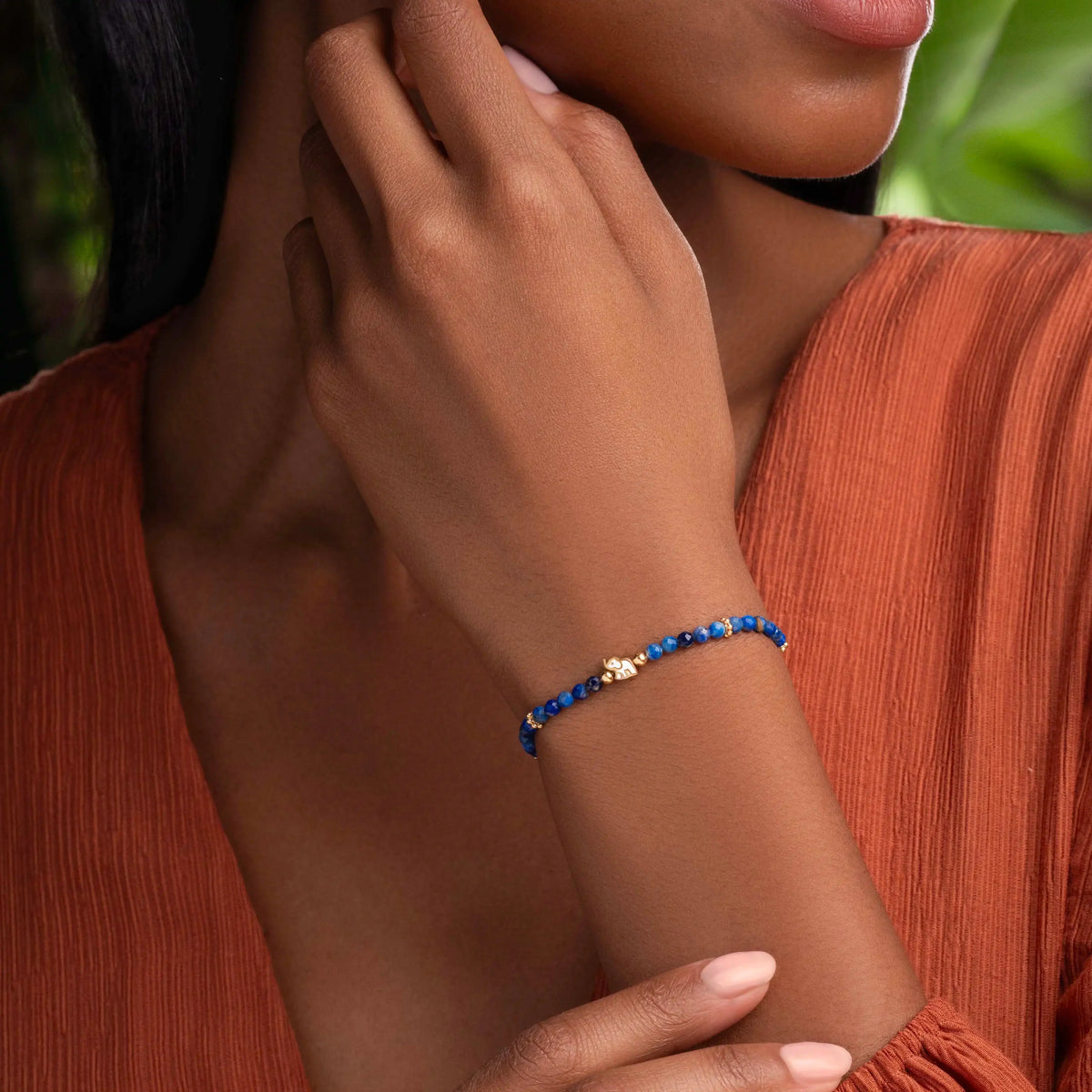 Gentle Strength Lapis Lazuli Bracelet