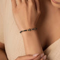Intuitive Guardian Eye of Horus Hamsa Hematite Bracelet 2