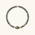 Intuitive Guardian Eye of Horus Hamsa Hematite Bracelet 1