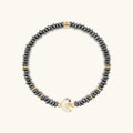 Lunar Sanctuary Moon & Star Hematite Bracelet 1