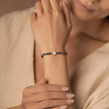 Lunar Sanctuary Moon & Star Hematite Bracelet 2