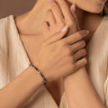 Earth Guardian Hematite Evil Eye Bracelet 2