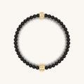 Peaceful Progress - Matte Onyx Evil Eye Hamsa Bracelet 3