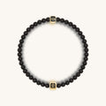 Peaceful Progress - Matte Onyx Evil Eye Hamsa Bracelet 1
