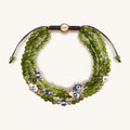 Lucky Shield Jade Enamel Evil Eye Hamsa Bracelet 1