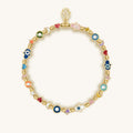 Spiritual Blessings Enamel Multi Charm Bracelet 1