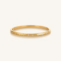 Unwavering Grace Gold Multi Symbol Bangle Bracelet 1