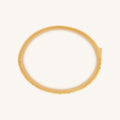 Soulful Rejuvenation Gold Evil Eye Bangle Bracelet 3