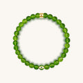 Spiritual Radiance Peridot August Birthstone Evil Eye Bracelet 1