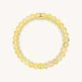 Blessed Sunshine - Citrine November Birthstone Evil Eye Bracelet - Image 1