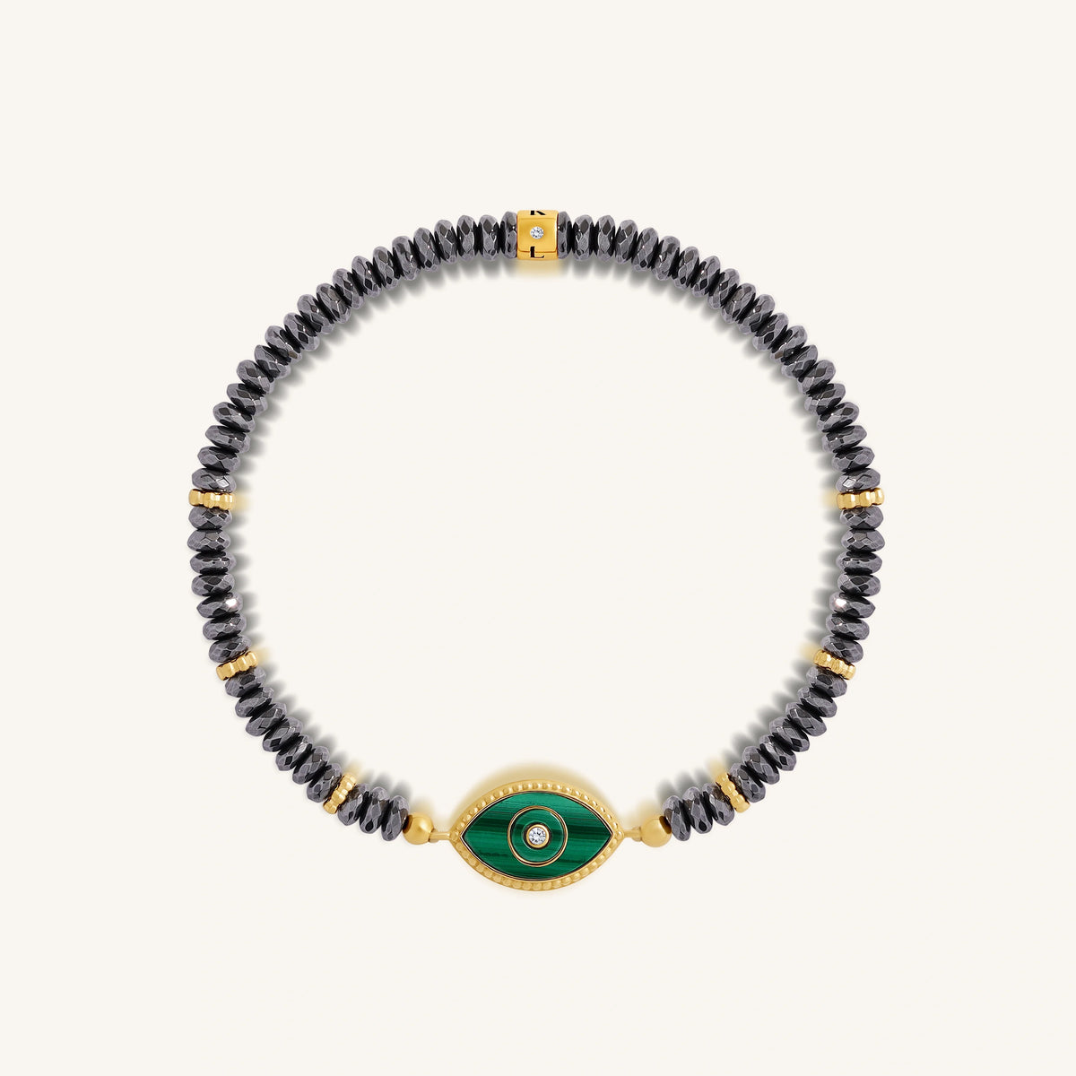Protective Harmony Hematite & Malachite Bracelet