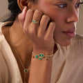Heart’s Desire Multi-Stone Heart Bracelet 2