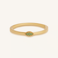 Guardian Glow Jade Evil Eye Bangle 1