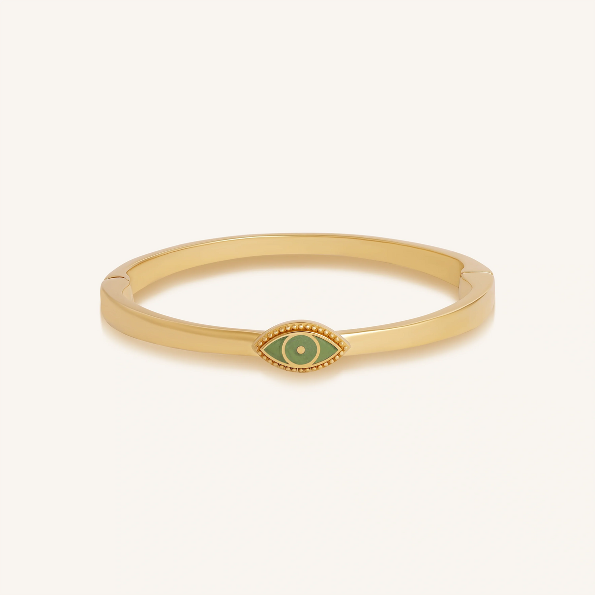 Guardian Glow Jade Evil Eye Bangle