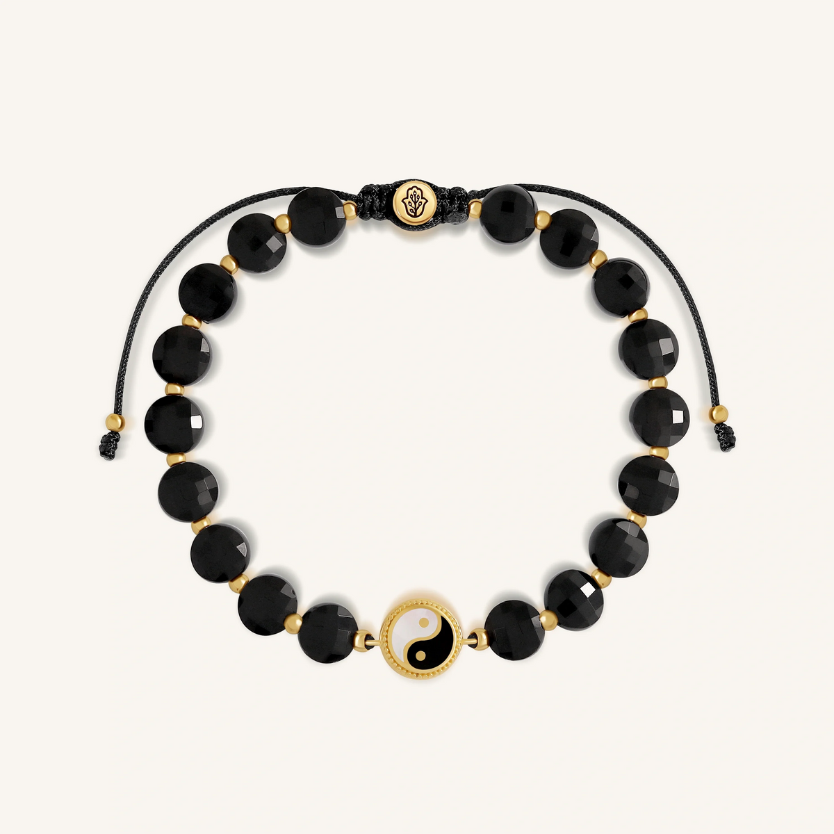 Equilibrium Essence Yin Yang Onyx & Mother of Pearl Bracelet