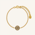 Guardian Gaze Evil Eye Gold Bracelet 1