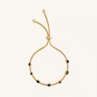 Midnight Flow Onyx Bolo Bracelet