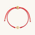Bright Hope Red String Star of David Charm Bracelet 1