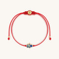 Ultimate Shield Navy Enamel Hamsa Red String Bracelet 1