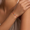 Inner Strength Lapis Lazuli Evil Eye Red String Bracelet 2