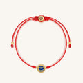 Inner Strength Lapis Lazuli Evil Eye Red String Bracelet 1