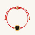 Stabilizing Energy Black Onyx Evil Eye Red String Bracelet 1