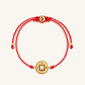 Endless Prosperity Red String Lucky Coin Bracelet 1