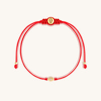 Watchful Wisdom Evil Eye Red String Bracelet