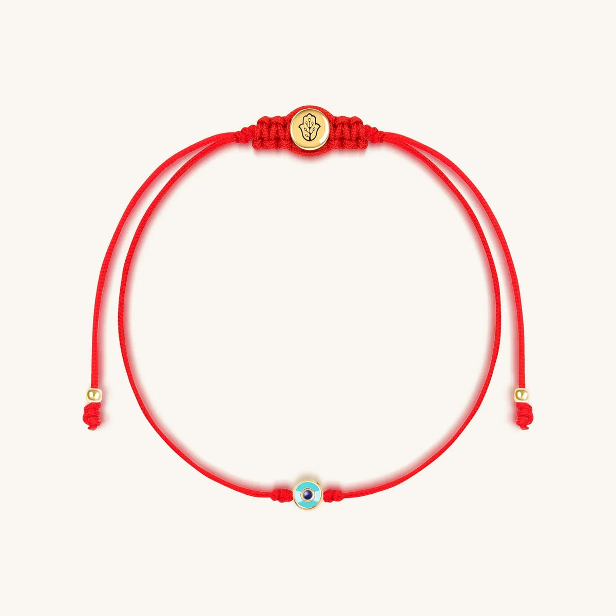 Soothing Shield Evil Eye Red String Bracelet