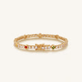 Fortuitous Traveler Multi-Symbol Tennis Bracelet 4