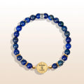 Illuminating Energy - Lapis Moon Charm Bracelet 3