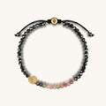 Grounded in Love - Evil Eye Tourmaline Hematite Bracelet 1