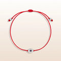 Blessed Serenity - Red String Silver Evil Eye Bracelet 1