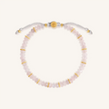 Energy of Love Rose Quartz Drawstring Bracelet 1