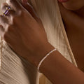 Energy of Love Rose Quartz Drawstring Bracelet 2