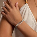 Celestial Path Moonstone Labradorite Star Wrap Bracelet 2