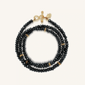 Eternal Strength Black Onyx Infinity Wrap Bracelet 1