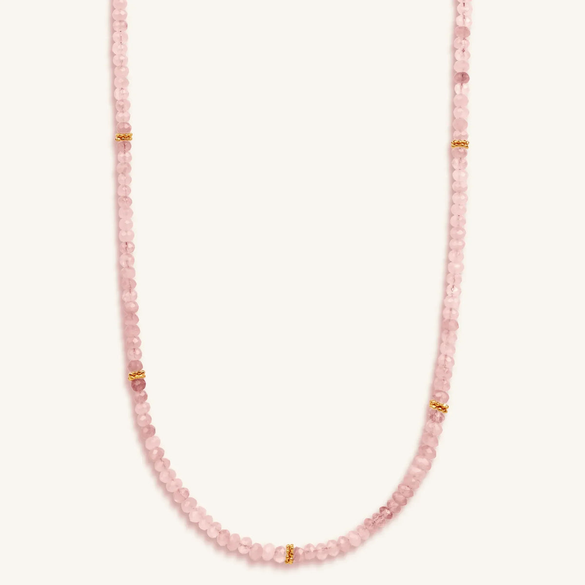 Embrace of Love Rose Quartz Heart Charm Wrap