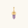 Comfort and Calm Amethyst Pointer Charm 1