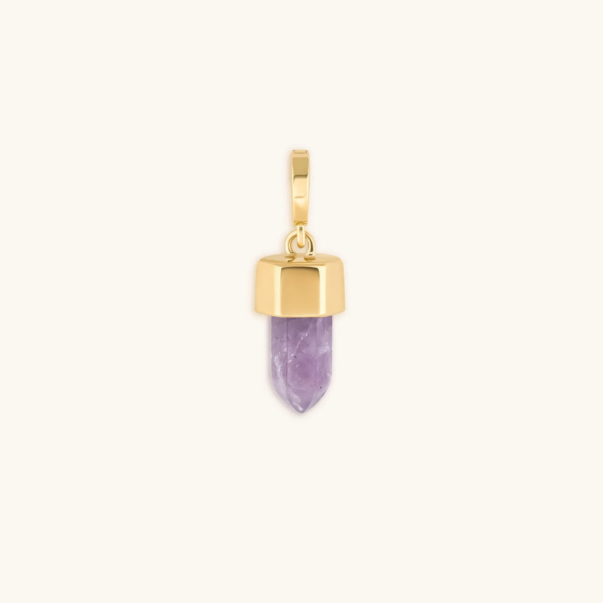 Comfort and Calm Amethyst Pointer Charm