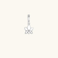 Serene Awakening Silver Lotus Charm 1