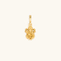 Graceful Confidence Gold Ganesha Charm 1