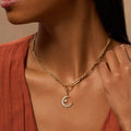 Ethereal Visions Moon & Star Gold Charm 2